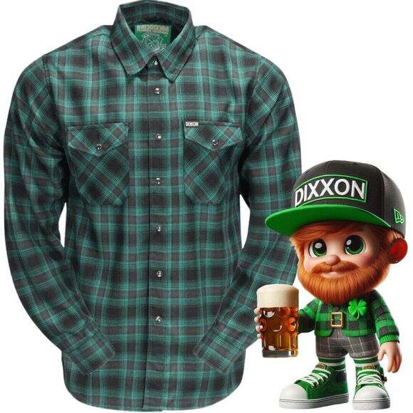 LIMITED EDITION: DIXXON “The McCaffrey”MENS 2X FLANNEL SHIRT